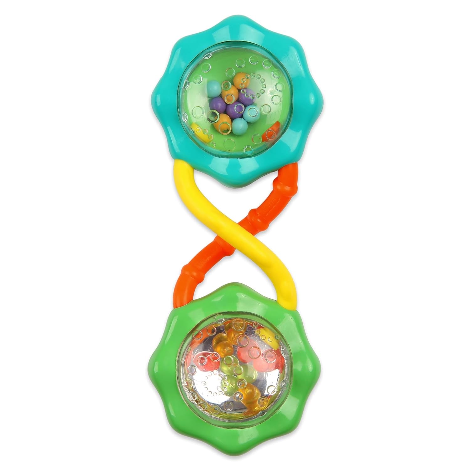 Rattle & Shake Barbell Toy, Ages 3 Months and up Green